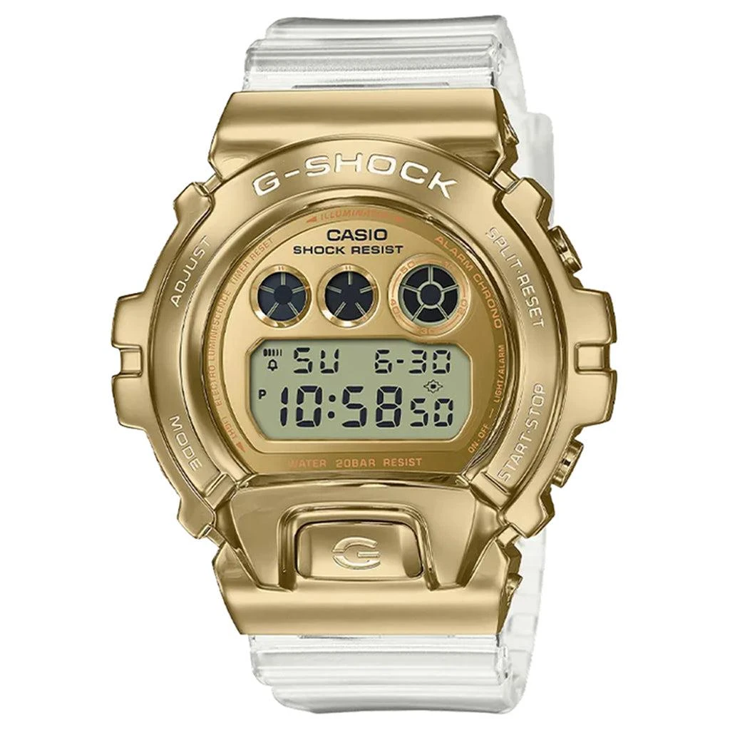 商品G-Shock|GM6900 Series - Gold/Semi Transparent,价格¥1747,第1张图片