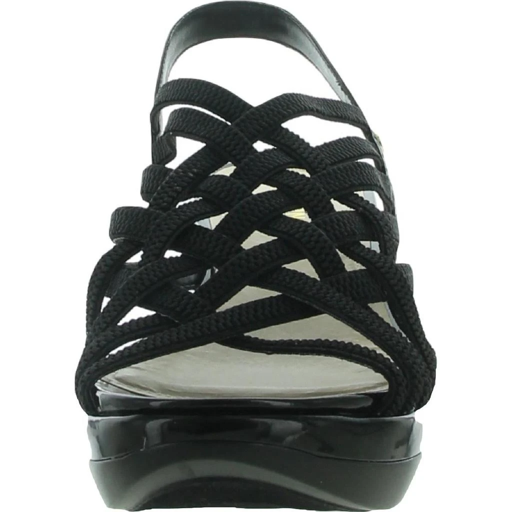 商品Kenneth Cole|Kenneth Cole Reaction Womens Pepea Weave Metallic Strappy Wedge Sandals,价格¥175,第4张图片详细描述