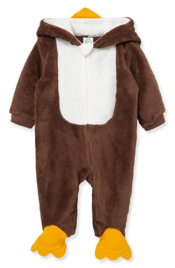 商品Little Me|Kids' Turkey Minky Fleece Footie,价格¥126,第1张图片