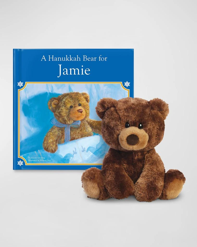 商品I See Me!|A Hanukkah Bear For Me Personalized Book with Bear Gift Set,价格¥404,第1张图片