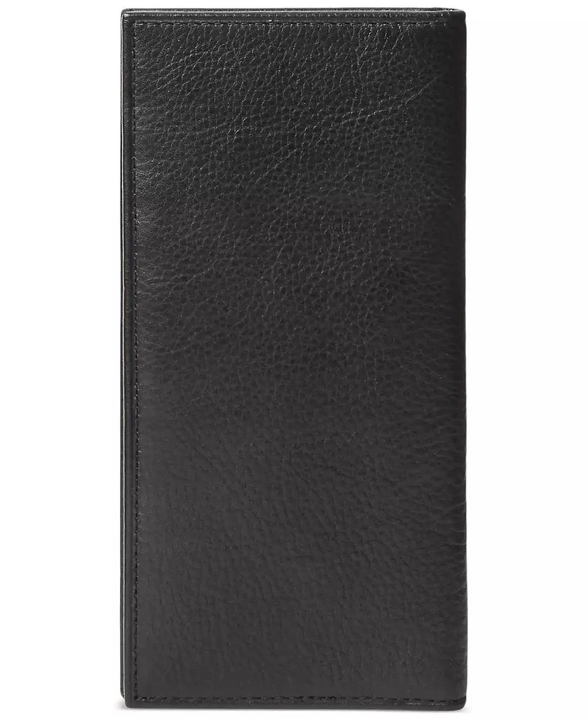 商品Ralph Lauren|Men's Pebbled Leather Narrow Wallet,价格¥870,第3张图片详细描述