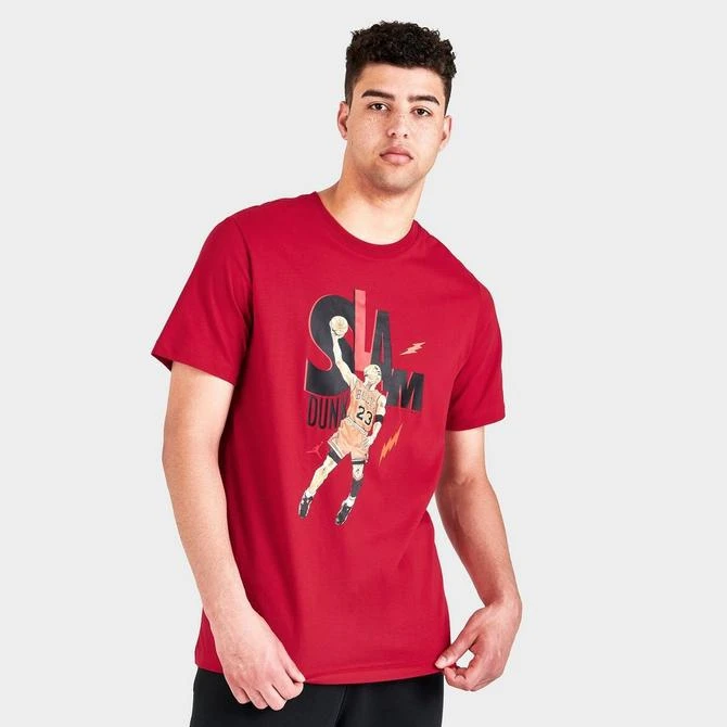 商品Jordan|Men's Jordan Game 5 Graphic Print Short-Sleeve T-Shirt,价格¥187,第3张图片详细描述