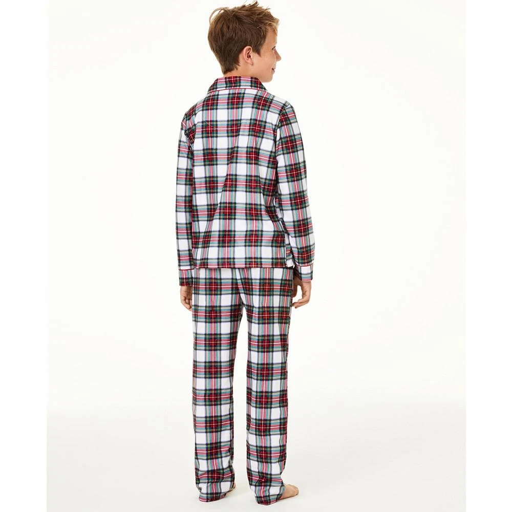 商品Family Pajamas|Matching Kids Stewart Plaid Pajama Set, Created for Macy's,价格¥45,第2张图片详细描述