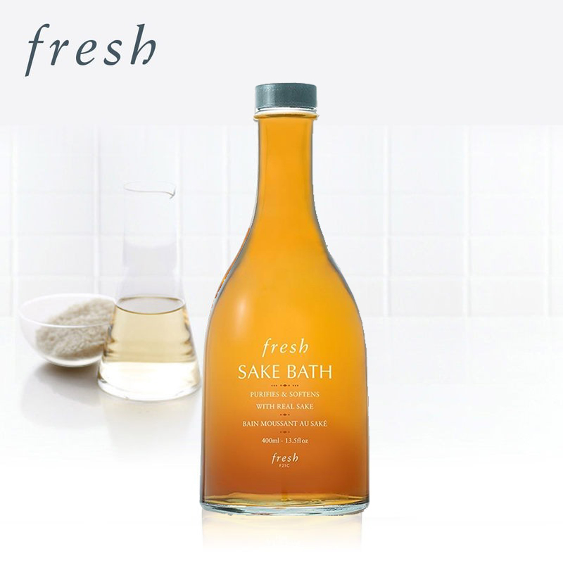 馥蕾诗清酒熏然沐浴露400ml 保湿润泽香体身体清洁商品第2张图片规格展示