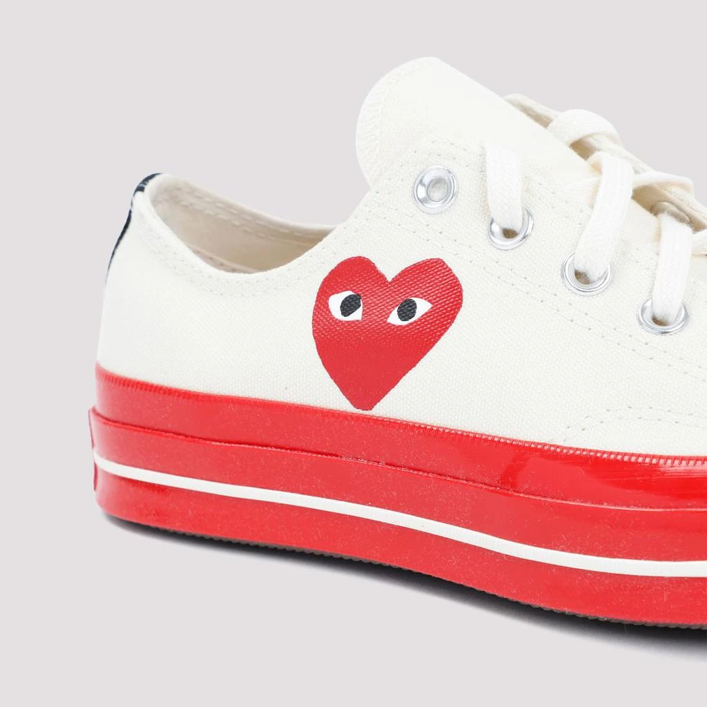 商品Comme des Garcons|COMME DES GARÇONS PLAY  X CONVERSE SNEAKERS SHOES,价格¥916,第4张图片详细描述