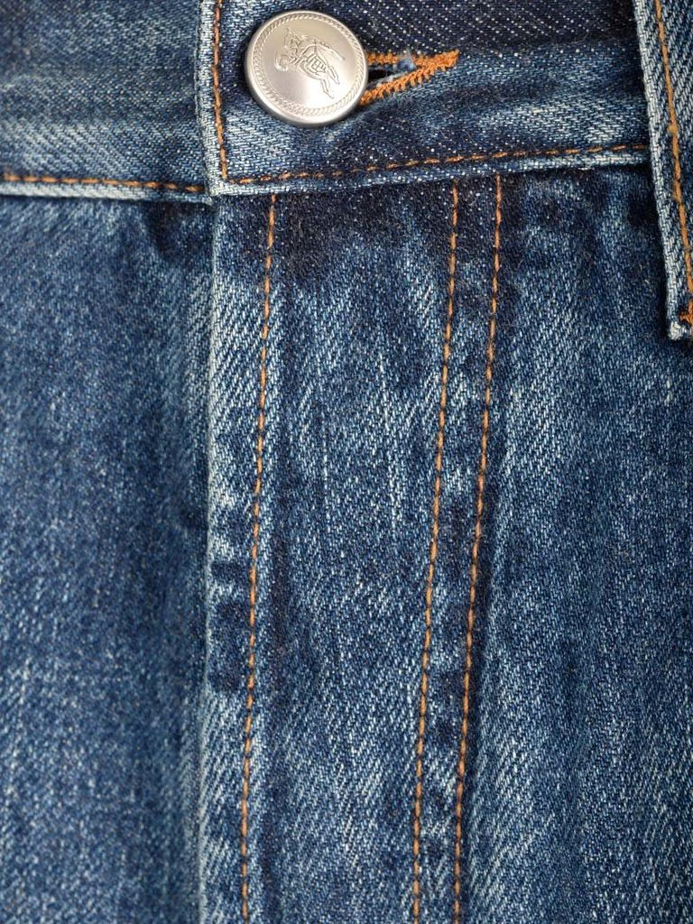 商品Burberry|Burberry Logo Patch Straight-Leg Jeans,价格¥4475-¥5196,第4张图片详细描述