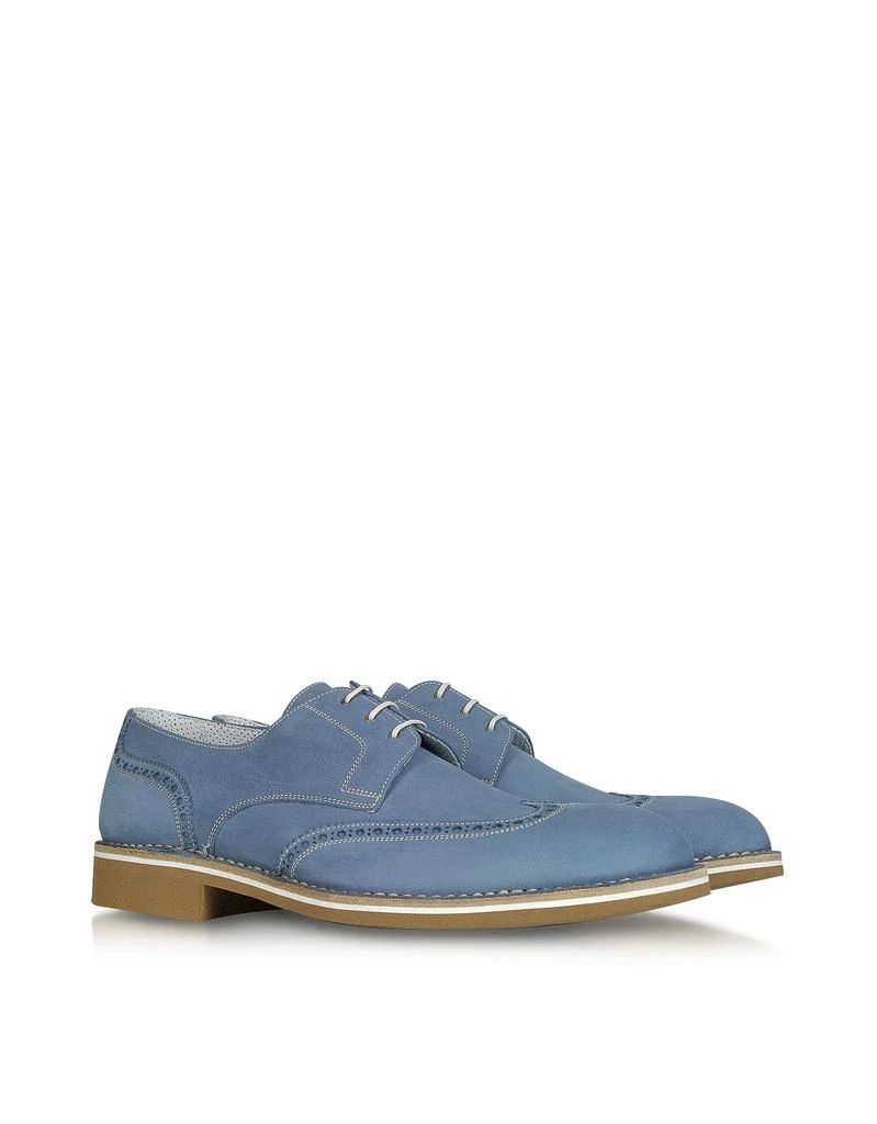 商品A.TESTONI|淡蓝色小牛皮Derby鞋,价格¥2392,第1张图片