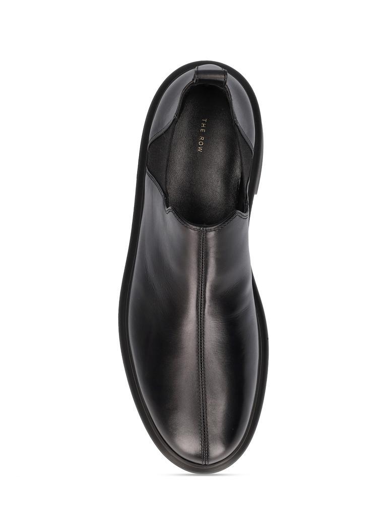 商品The Row|50mm Robin Leather Ankle Boots,价格¥9486,第7张图片详细描述