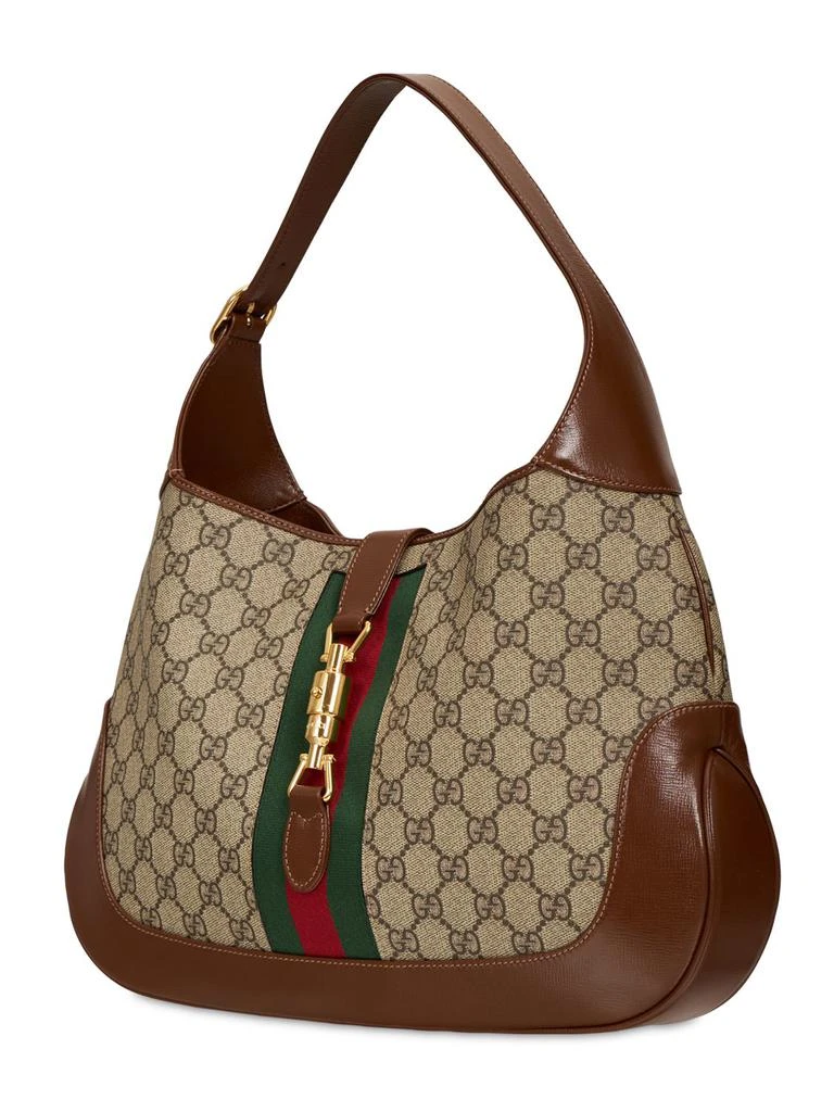 商品Gucci|Medium Jackie Gg Supreme & Leather Bag,价格¥21244,第2张图片详细描述