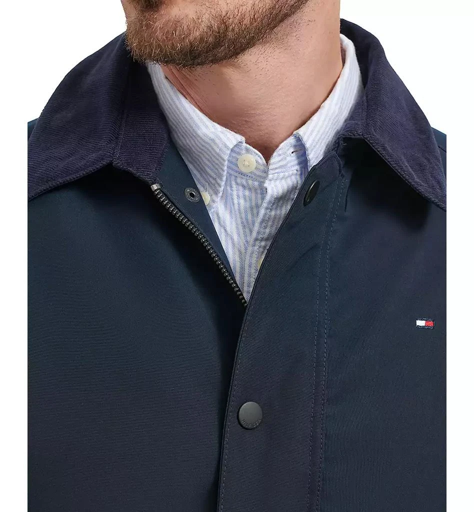 商品Tommy Hilfiger|男款 Barn 灯芯绒领长袖夹克,价格¥405,第5张图片详细描述
