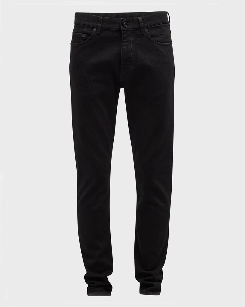 商品Zegna|Men's 5-Pocket Black Wash Denim Jeans,价格¥5793,第2张图片详细描述