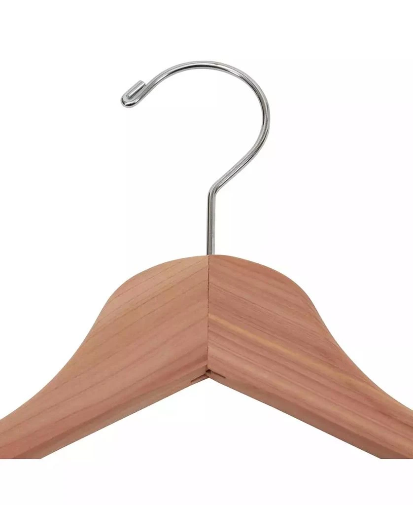 商品Household Essentials|Set of 4 Cedar Garment Hangers,价格¥121,第2张图片详细描述