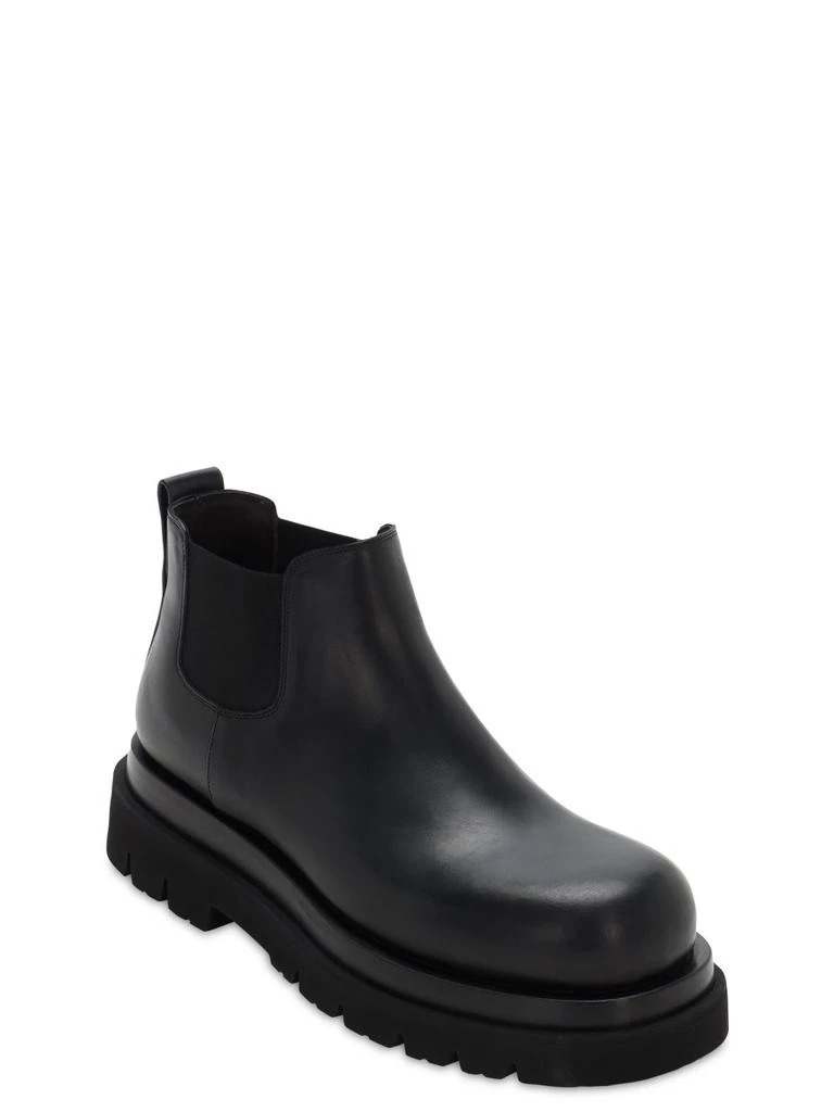 商品Bottega Veneta|Lug Leather Chelsea Mid Boots,价格¥10321,第2张图片详细描述