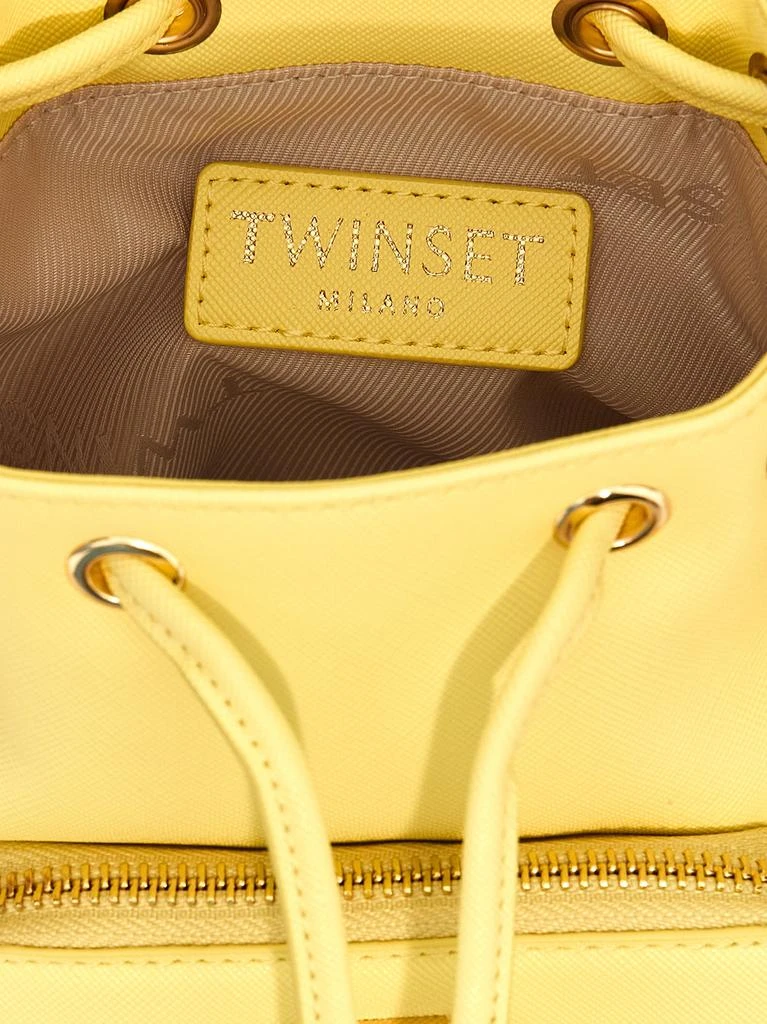 商品TWINSET|Portatutto Crossbody Bags Yellow,价格¥697,第4张图片详细描述