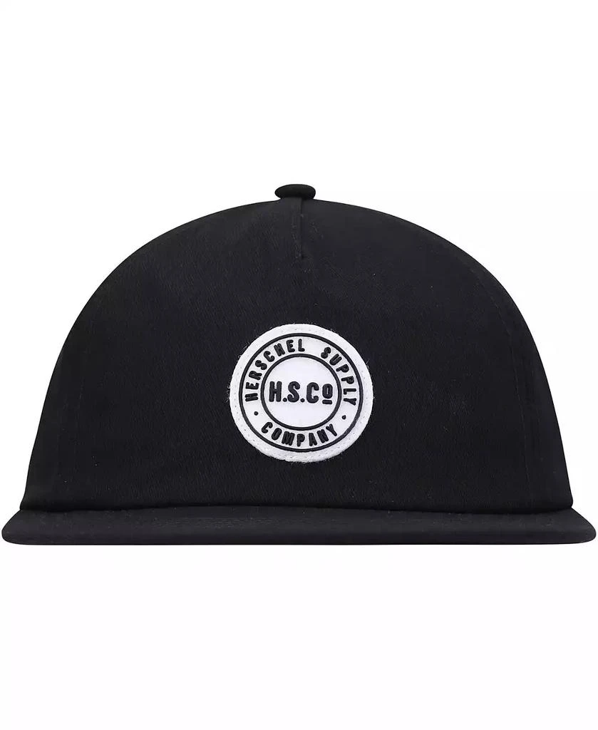 商品Herschel Supply|Men's Supply Co. Black Scout Adjustable Hat,价格¥225,第2张图片详细描述