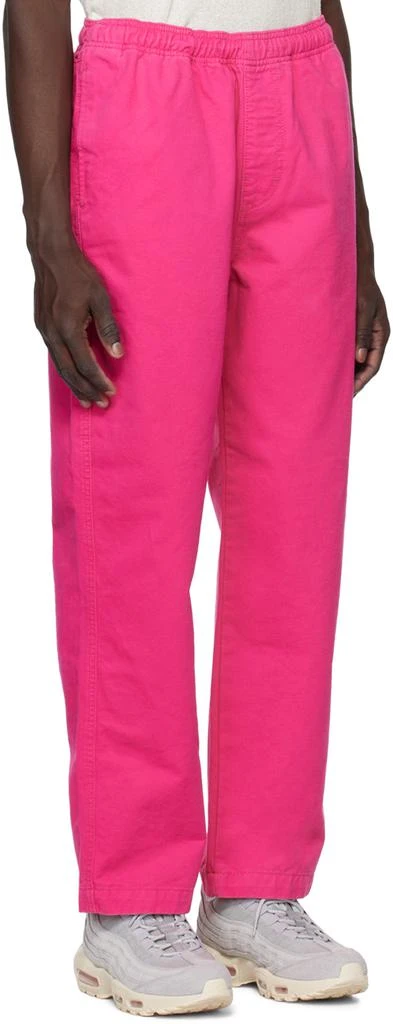 商品STUSSY|Pink Beach Trousers,价格¥849,第2张图片详细描述