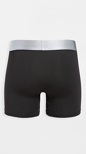 商品Calvin Klein|Steel Micro 3 条装平角短内裤,价格¥235-¥470,第5张图片详细描述