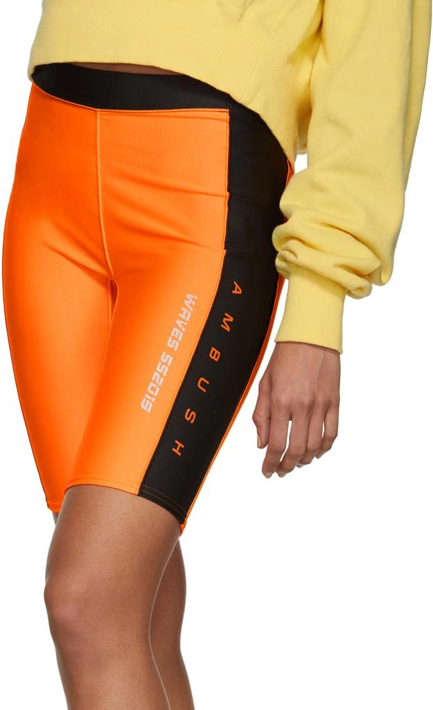 商品Ambush|Orange 'Waves' Surf Shorts,价格¥778,第4张图片详细描述