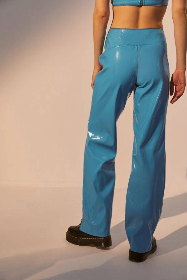 商品I.AM.GIA|I.AM.GIA Isla Patent Zip-Front Pant,价格¥739,第4张图片详细描述