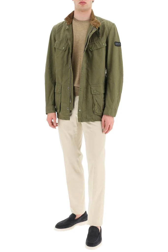 商品Barbour|'SUMMER WASH DUKE' LIGHTWEIGHT JACKET,价格¥1356,第2张图片详细描述