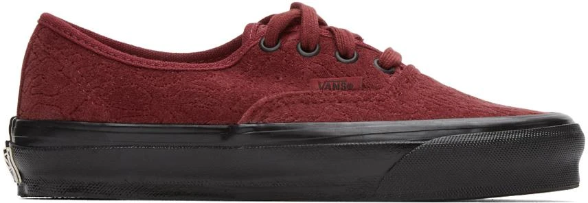 商品Vans|Burgundy OG Authentic LX Sneakers,价格¥210,第1张图片