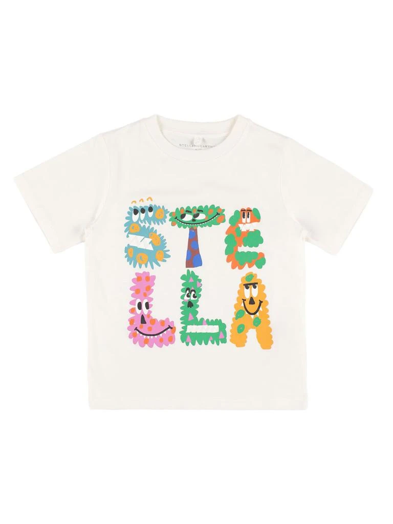 商品Stella McCartney|Logo Print Organic Cotton T-shirt,价格¥231,第1张图片