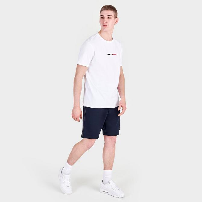 Men's Tommy Jeans Linear Logo Short-Sleeve T-Shirt商品第2张图片规格展示