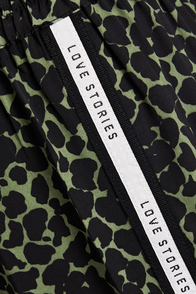 商品LOVE STORIES|Weekend  leopard-print satin pajama pants,价格¥201,第2张图片详细描述