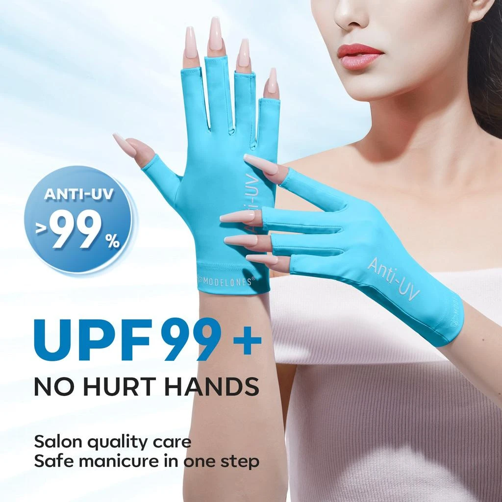 Anti-UV light Glove For Nails  Salon Professional UPF 99+ 商品