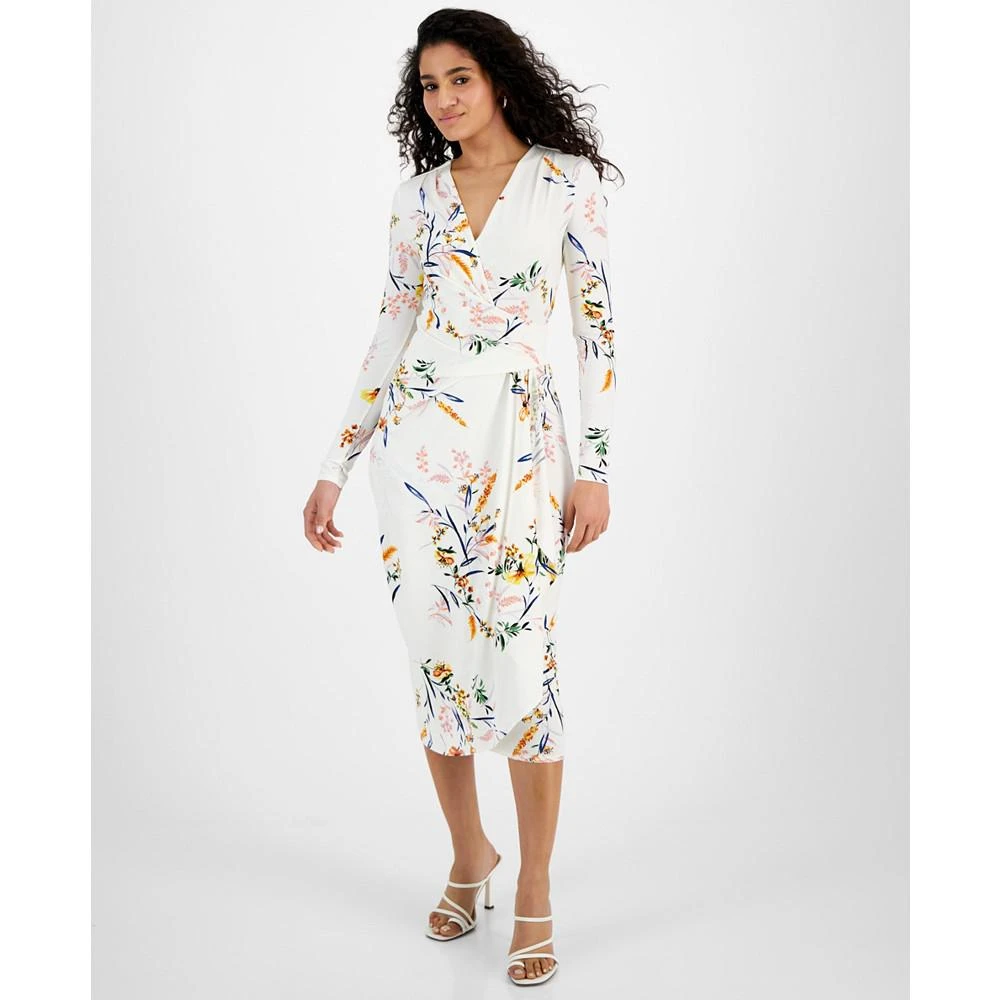 商品RACHEL Rachel Roy|Women's Nola V-Neck Jersey Midi Dress,价格¥885,第1张图片