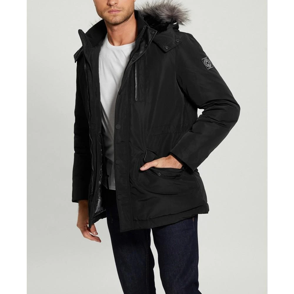 商品GUESS|Men's Real Down Parka Jacket,价格¥2233,第5张图片详细描述