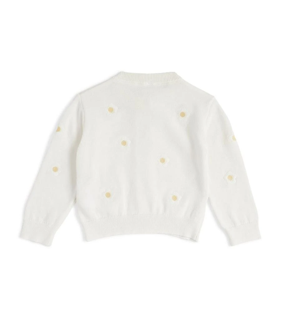 商品Stella McCartney|Embroidered Daisy Cardigan (3-36 Months),价格¥841,第2张图片详细描述