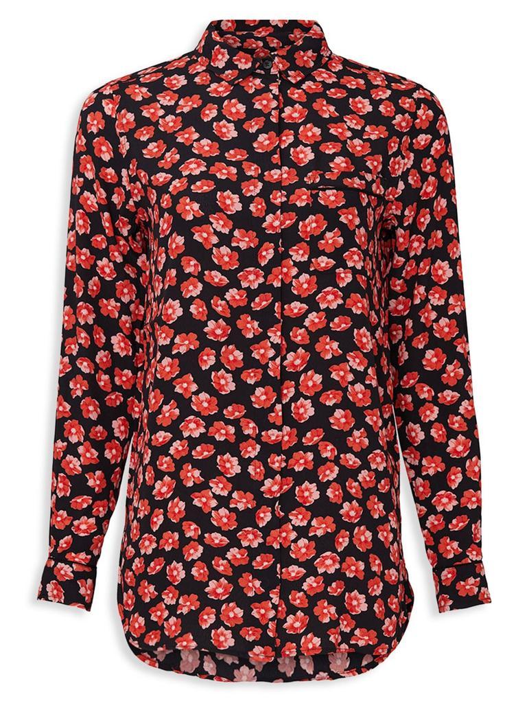 商品[二手商品] Ganni|Floral-Print Button Down Shirt,价格¥541,第7张图片详细描述