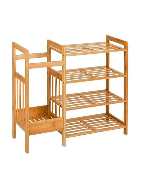 商品Honey Can Do|Bamboo Entryway Organizer,价格¥645,第1张图片