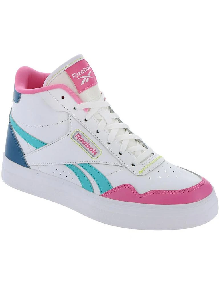 商品Reebok|Court Advance Womens Leather High-Top Basketball Shoes,价格¥582,第1张图片