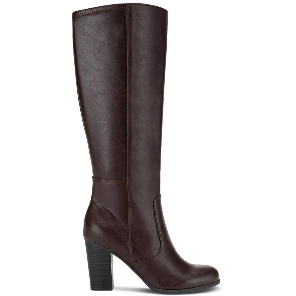 Style & Co. Womens Addyy Microsuede Pull On Knee-High Boots 商品
