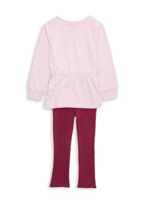 商品Tommy Hilfiger|Little Girl’s 2-Piece Sweatshirt & Leggings Set,价格¥128,第2张图片详细描述