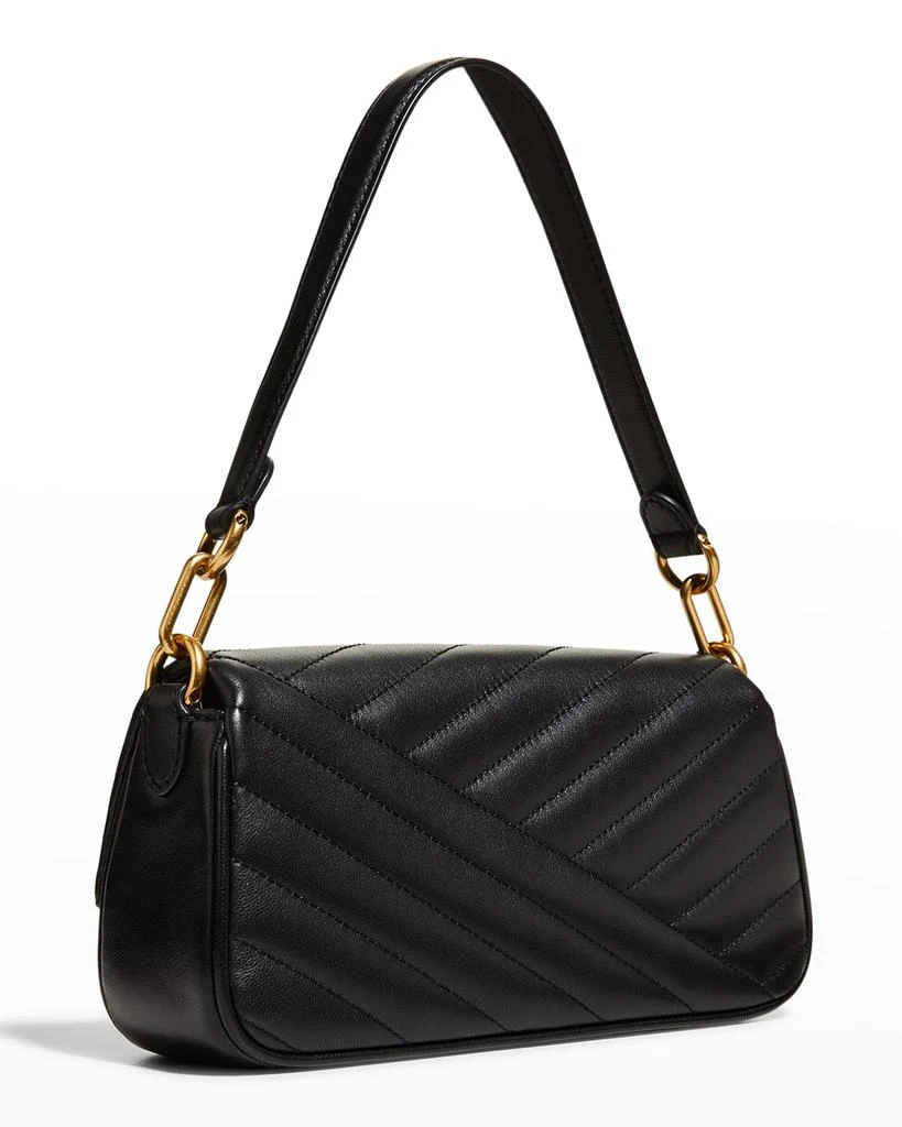 商品Tory Burch|Kira Small Chevron-Quilt Flap Shoulder Bag,价格¥3736,第4张图片详细描述