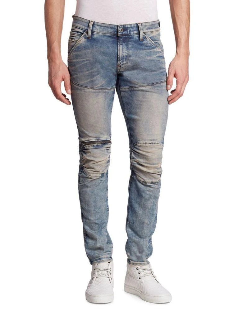 商品G-Star|5620 3D Zip Knee Jeans,价格¥1561,第1张图片