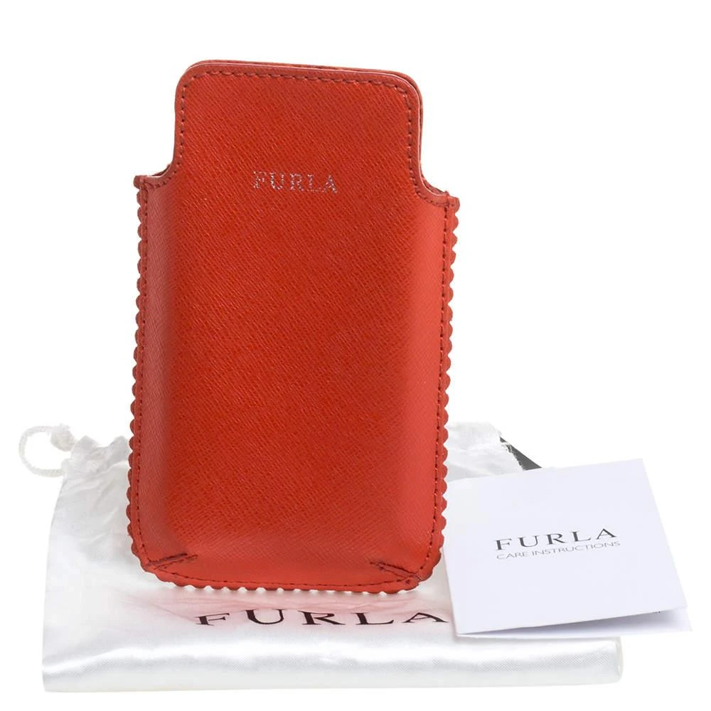 Furla Orange Leather Phone Case 商品