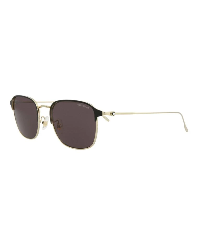 商品MontBlanc|Square-Frame Metal Sunglasses,价格¥1133,第2张图片详细描述