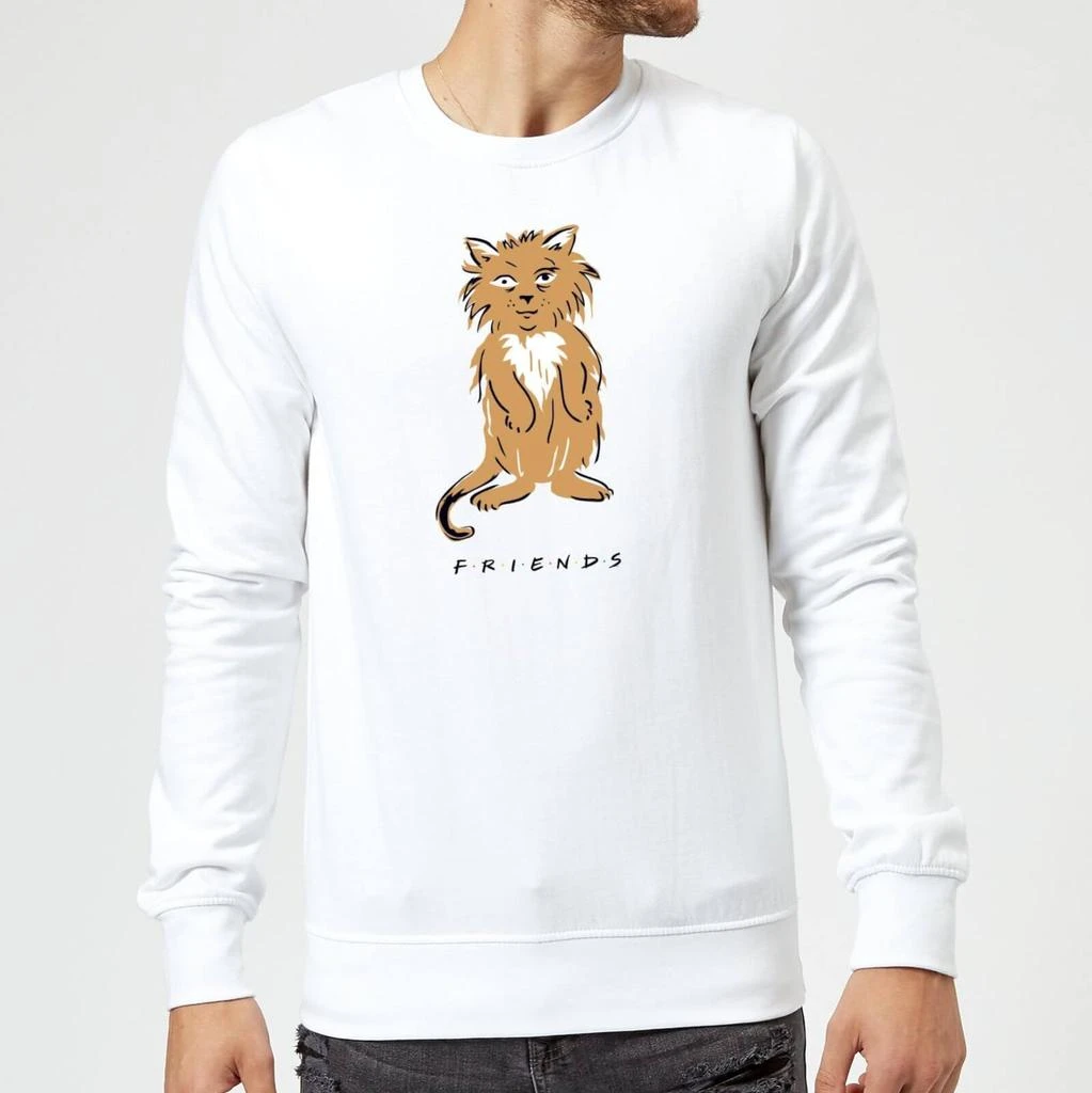 商品Original Hero|Friends Smelly Cat Sweatshirt - White,价格¥251,第1张图片详细描述