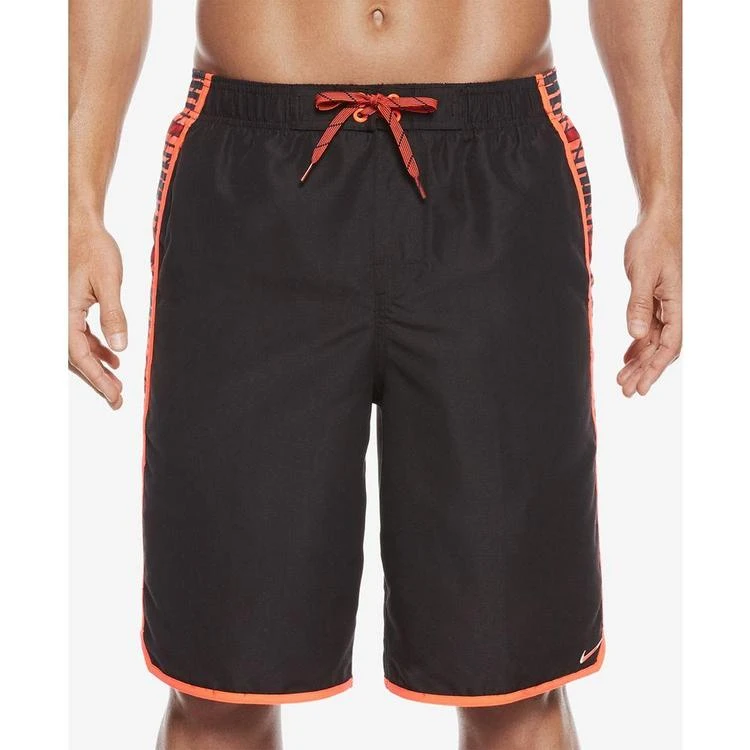 商品NIKE|Men's Swift Splice Volley Swim Trunks, 11",价格¥96,第2张图片详细描述