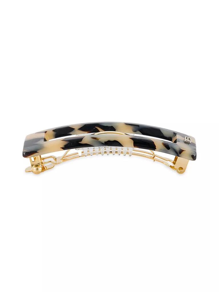 商品Alexandre de Paris|Positive Attitude Imprévu Tortoiseshell Barrette,价格¥563,第2张图片详细描述