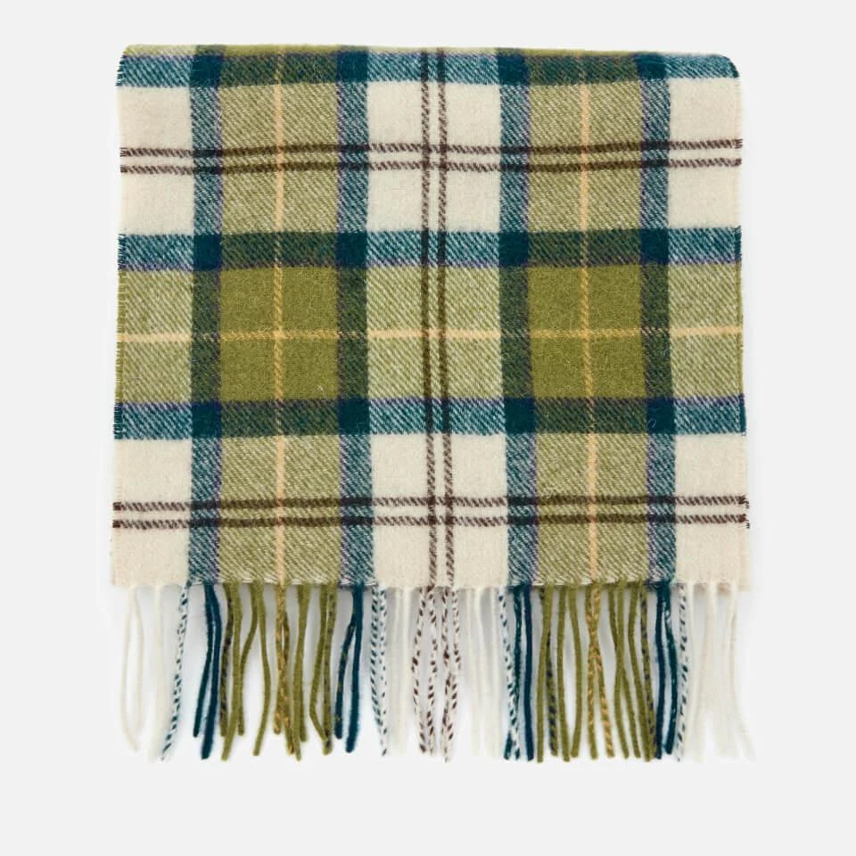 商品Barbour|Barbour Men's Tartan Lambswool Scarf - Ancient,价格¥270,第2张图片详细描述