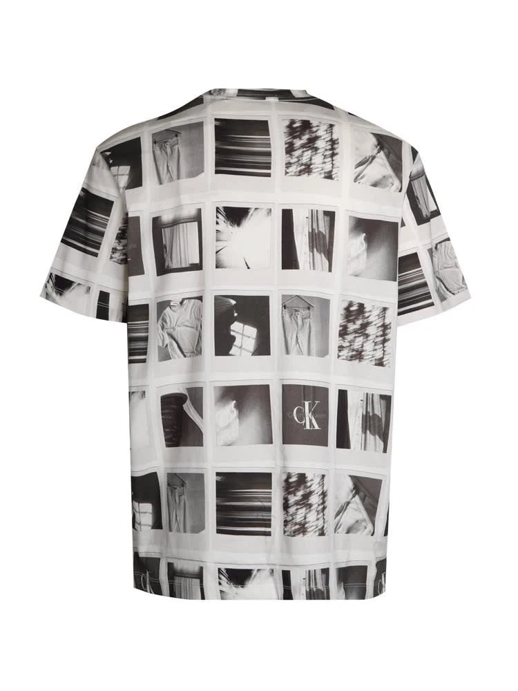 商品Calvin Klein|Calvin Klein T-shirt With Photo Print,价格¥647,第3张图片详细描述