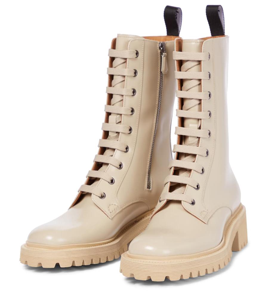 Mytheresa独家发售 — Gwyneth皮革战地靴商品第5张图片规格展示