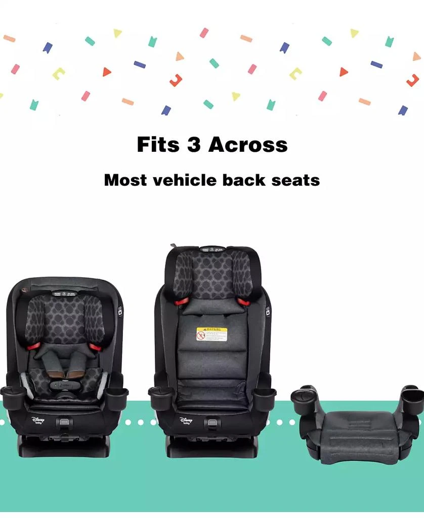 商品Disney|Baby® EverSlim All in One Convertible Car Seat,价格¥1721,第5张图片详细描述