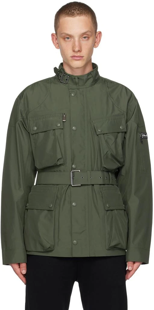 商品Ralph Lauren|Green Belted Jacket,价格¥1763,第1张图片