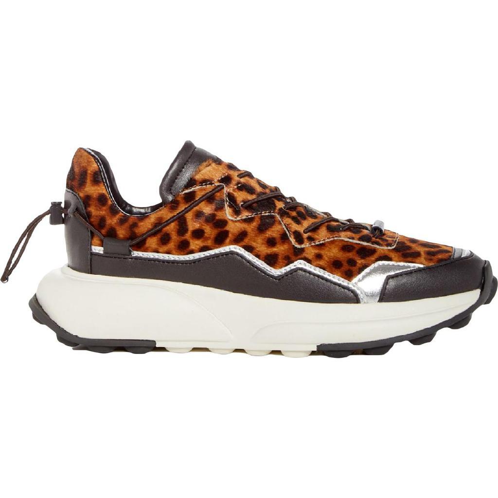 商品Stuart Weitzman|Stuart Weitzman Womens Calf Hair Cheetah Print Casual and Fashion Sneakers,价格¥1693,第4张图片详细描述